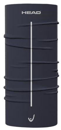 HEAD Original Tube Reflector, Multifunktionstuch Unisex Schlauchschal Herren Damen Kinder Winddicht Skifahren Radfahren Schlauchtuch Tube Reflector Schlauchtuch (Erwachsene, Blue Nights)