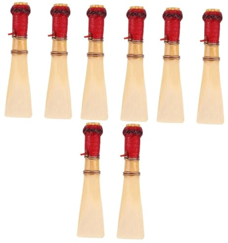 SAFIGLE 8stücke Strapazierfähige Bassoon-reeds Zubehör Für Basson Kompakte Instrumentenzubehör Hohe Klangqualität Und Stabilität Professionelles Blasinstrument-zubehör