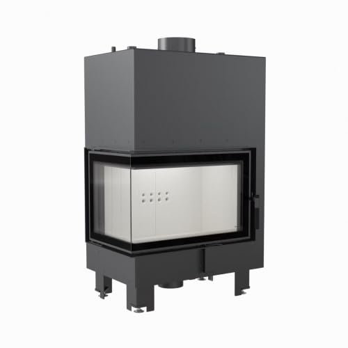 Inserto per camino KRATKI MBM sinistra 12 kW Ø 180