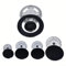 Set di cappelli da cucina, coperchio per forno, fornello a gas, bruciatore a corona, tappo a fiamma per forno a gas in metallo, adatto per stufe a gas Sabaf (piatto)
