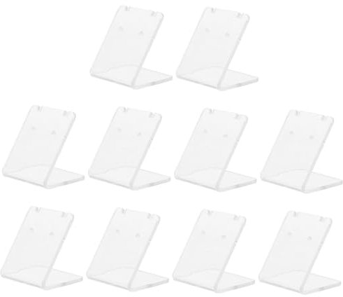 WATIIFUFU 10stücke Acryl Schmuckständer Organizer Für Ohrringe Display Halter Aufbewahrungsständer Display Racks Für Ohrstecker Und Anderen Schmuck