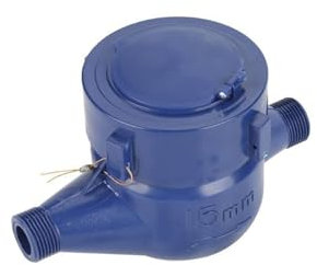 Wasserzähler, Kaltwasserzähler, 15 Mm, 1/2 Zoll, Willkürliche Rotationsfunktion, Wasserdurchflussmesser Mit Armaturen, Garten- Und Heimgebrauch