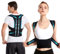 Posture correction belt for men and women, back support posture correction belt with breathable adjustable shoulder straps for improved lumbar support belt, back support to prevent hunchbacks（S）