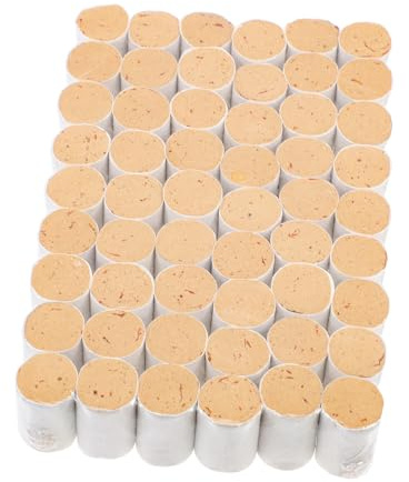 ERINGOGO Parches Acupuntura 54 Piezas para Moxibustión Palitos de Moxa y Lana de Moxa de Flor de Cártamo, Uso en Terapia Curativa | Moxa China Amarilla, Uso en Terapia Curativa, Caja Quemadora Reductora de Humo
