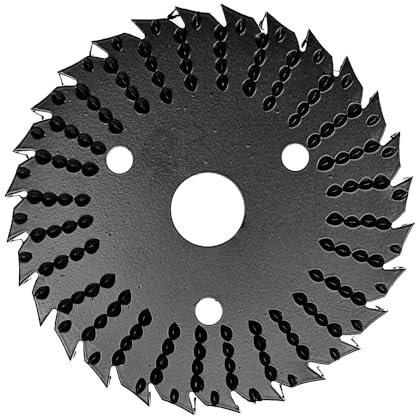 BK Shop Raspelscheibe 125 x 4 x 22,2 mm für Winkelschleifer - Universell für Holzfräser Anwendungen - Effizientes Schleifen & Schneiden - Hochpräzises Werkzeug für Holz