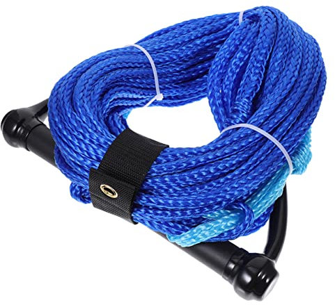Toddmomy Wasserskiseil Knie Segelseil Wassersportseil Harness Wassersport Schleppseil Wasserski Schleppseil Wassersport Zubehör Skiseile Für Wassersport Wasserskiseil Nylon Zufällige Farbe