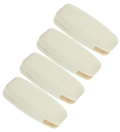 Holibanna Accesorios para Persianas Enrollables Verticales 4 Piezas Peso De Repuesto De Plástico Manija Abierta Cuadrada Compatible Cortinas De Gasa y Persianas Cordones