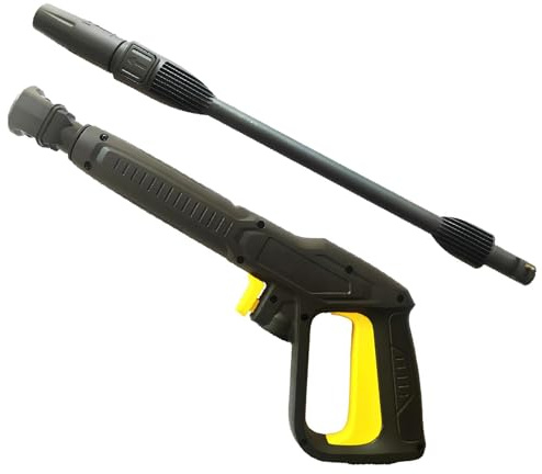 Pyuyan Pistola Pulverizadora de Hidrolimpiadora, Pistola de Pulverización de Repuesto con Lanza Jet, para Kärcher Serie K2 K3 K4 K5 K6 K7, Boquilla Ajustable