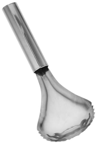 DOITOOL Scavino per Zucca in Acciaio Inossidabile Strumento Manuale per Rimuovere Semi e Carne di Frutta e Verdura Utensile Comodo e Compatto per Cucina Facile da Pulire e Conservare