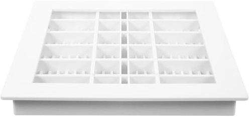 WRITWAA Cubierta de Drenaje Principal de Piscina Cuadrada 25,2x25,2 Cm para Repuesto y Desagüe del Piso, Compatible Sistema de Circulación de Agua para Mantenimiento Seguro