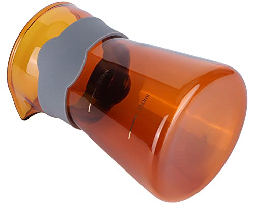 TYCIONG Caffettiera a Goccia Manuale, Caffettiera Versata Sopra in Vetro Borosilicato con di Graduazione, Resistente Al Calore, Antideflagrante, per Domestica e Negozio (Marrone)