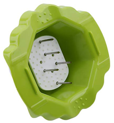 Botreelife Kartoffelreibe Fingerschutz Küchenwerkzeug Gemüseschneider Handschutz Handheldfor Home Kitchen, Grün