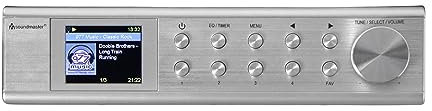 soundmaster IR1500SI Internet Radio DAB+ Digital Radio Network Player UPNP Bluetooth Kitchen Undercounter Radio Undercounter Radio