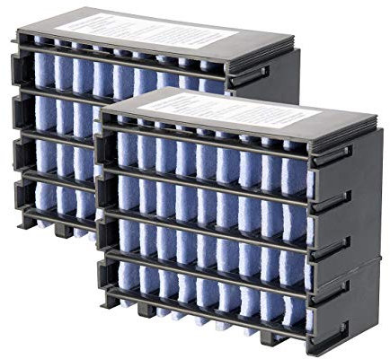 Sichler Haushaltsgeräte Zubehör zu 2in1-Tisch-Luftkühler: 2er-Set Ersatzfilter für Tisch-Luftkühler und -Luftbefeuchter LW-110 (USB Tisch Luftkühler, USB Klimaanlage, Sprühventilator)