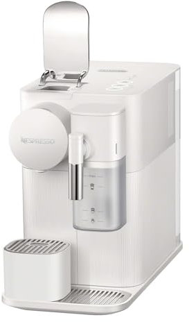 Nespresso Lattissima One Original Espresso Machine with Milk Frother by De'Longhi, Silky White