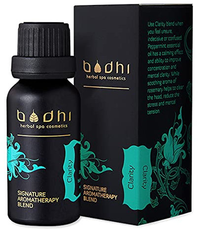 Bodhi® Ätherische Öl-Mischung CLARITY 20 ml - Signature Aromatherapy, Aroma Öl, Duftöl, für Stimulation und Konzentration/Bio & Vegan
