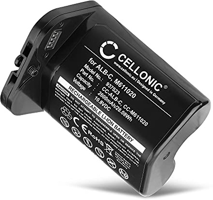 CELLONIC Batterie Compatible avec iRobot ADD-N1, M6, Braava Jet, 4650149 | (2600mAh-10.8V-Lithium Ion) pour iRobot M6 Ultimate Robot Mop, M612680, M612880, M614480, ABL-C, ALB-C, M611020