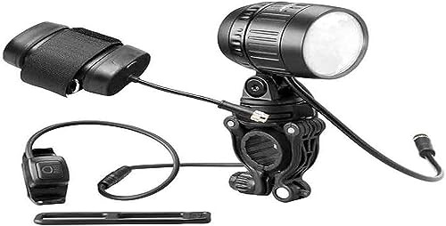 busch+müller Busch & Müller Unisex – Erwachsene Lumotec IQ-XM Speed Akku-LED-Scheinwerfer, Schwarz, Einheitsgröße