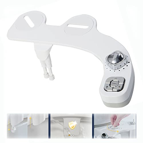 RADAAB Doccetta per Bidet, Accessorio Bidet WC autopulente Retrattile ugello, Acqua Fredda/Calda & Pressione dell'Acqua Regolabile, per Pulizia Anteriore e Posteriore