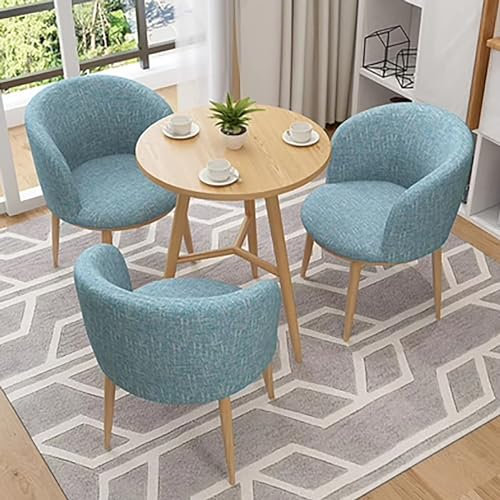 Büro-Empfangsraum-Clubtisch Und Stuhl-Set,Empfangstisch Und Stuhl-Kombination,Esszimmergruppe,Runder Esstisch,Verhandlungstisch,Besprechungstisch,Business-Couchtisch,KüChenmöBel Set FüR Die Familie (