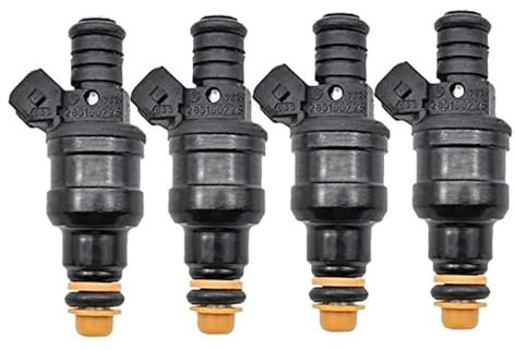 NINOMA Autoteile 4PCS Auto Kraftstoff Reinigung Injektor Flush Wash Werkzeug Set Düse Für Volvo 760 780 1984-1991 0280150725