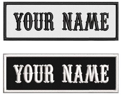 QIMAMADE Aufnäher mit personalisierbarem Text für Militärausrüstung, personalisierbar, für Mützen, Hüte, Taschen, Rucksäcke, Kleidung, Westen, Uniformen, taktisches Bügelbild, Klettverschluss