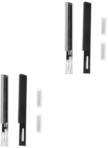 DIYEAH 4stücke Metall Lederbearbeitung Werkzeug Ergonomischer Skiver Mit Wechselklingen Für Präzises Trimmen Und Peeling Von Für Projekte