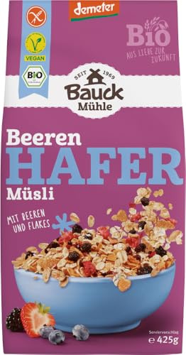 Hafer Müsli Beeren Demeter glutenfrei 12 x 425 g