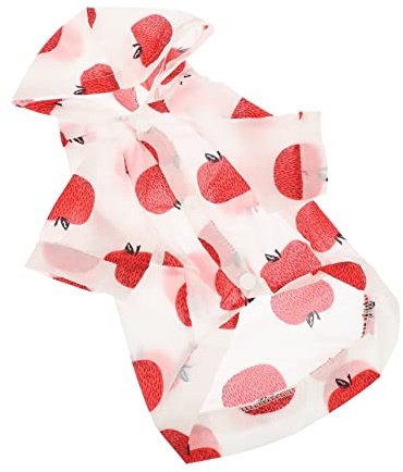 BUGUUYO Hund Sonnenschutz Shirt Polyester Haustier Sonne Kleidung Hund Mantel Helle Entzückende