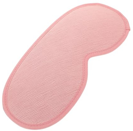 PACKOVE Baño para Ojos con Contorno Bloqueador de Luz Espuma Viscoelástica Ala Nasal Correa Ajustable para Dormir Viajar Uso Nocturno y Descanso