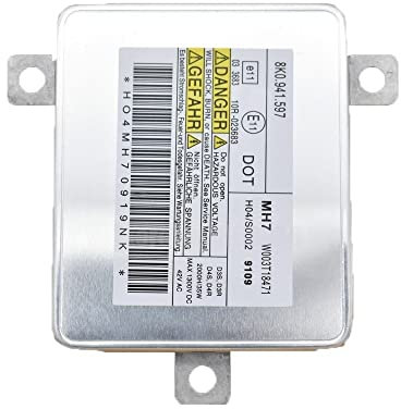 YATINGZHANG Ballast Xenon D3S D4S Phare Lampe HID Ballast adapté for Audi A3 2008-2013 A4 2007-2011 adapté for VW CC 8K0941597 8K0941597C 2048703226 Xenon Hid Ballast Phare Control