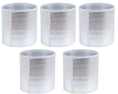 Uonguon Housse de pot de fleurs pour l'hiver | Veste de protection antigel pour arbustes | Veste anti-gel pour plantes en pot – Pour extérieur, jardin, cour, balcon à l'extérieur
