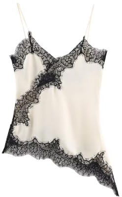 Genérico Top Encaje Mujer Elegante Fiesta Transparentes Sexy Camiseta Encaje Mujer Basica Noche Salir Tul Blusas