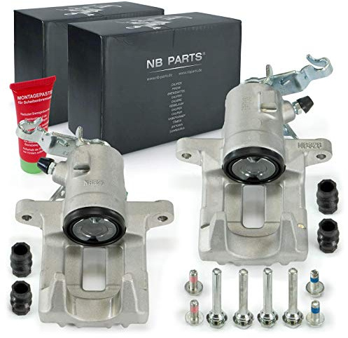 NB PARTS 2x Bremssattel hinten passend für Audi A3 8P Seat Leon Skoda Octavia VW Golf 5 6 Jetta