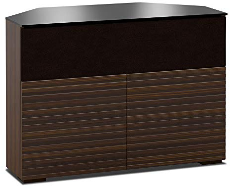 Salamander Chameleon Zurich 329 CR - Opium Brown Corner AV Cabinet with Speaker Grill