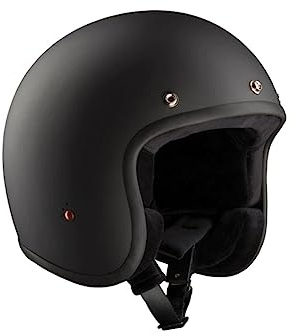Bandit ECE Jet 2 Black Matt Jethelm, schwarz matt, L (59) | Drucktastenverschluss