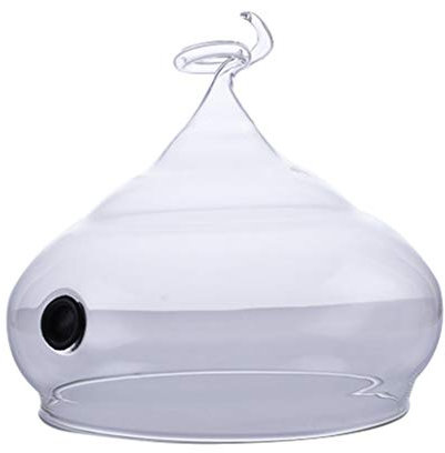 GaoYunQin Pistola affumicare Fumo di Cocktail Display in Vetro Cupola Cloche, Cloche Dome Cover, Copertura per Alimenti da Cucina per Smoke Infuser Smoker Copre Piatti, Ciotole, Bicchieri