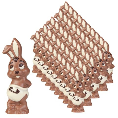 50x 90gr. Schokohase sitzend/Osterhase/Schokolade/Oster-Schokolade/verschiedene Figuren zur Auswahl/Ostern