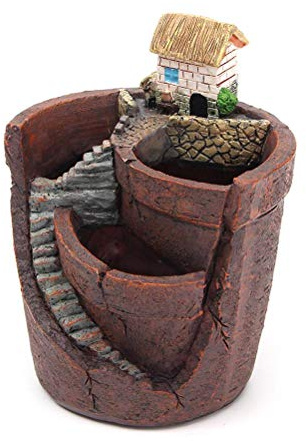 Hidyliu vasi per piante succulente Vaso creativo grasse e casette per fiori artificiali per casa ufficio balcone decorazione ornamentali