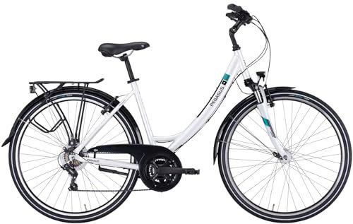 Pegasus Piazza 21 28 Zoll Wave Trekking Rad 21-Gang Kettenschaltung weiß