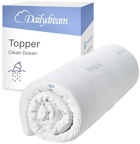 Dailydream Surmatelas 90x190 cm, Mousse à mémoire de Forme, 5 cm