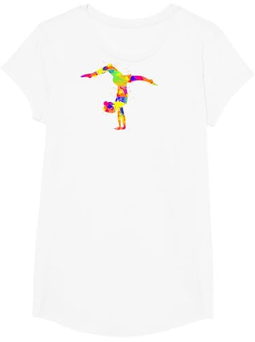 Turnerin Turnen Gymnastik Damen Kinder Mädchen Turn T-Shirt
