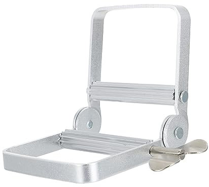 Alipis Lot De 2 Presse-dentifrices En Aluminium Pour Salon De Coiffure Tube À Rouler Crème Colorante Facile À Utiliser