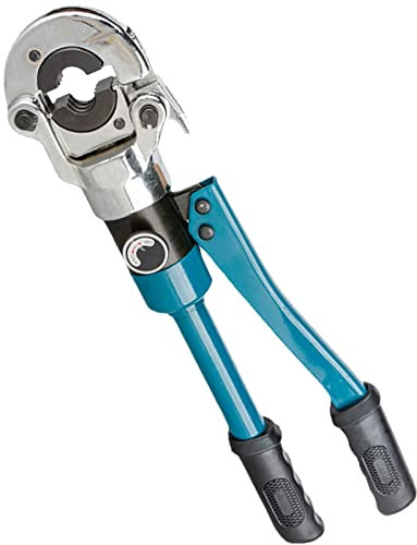 Pinza Crimpatrice Tubi Idraulici Pinza Crimpatrice Tubi Idraulici, U16-32Mm Th16-32Mm Pinza Con Testa di Morsetto Girevole a 360 Gradi, Pinza Crimpatrice per Raccordi per Tubi in Plastica di