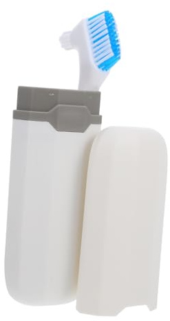 IWOWHERO 1ensemble Set De Étui De Voyage pour Brosse à Dents avec Couvercle Brosse à Dents Double Face Support Portable pour Soins Dentaires Voyage