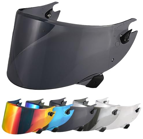 VCOROS Visiere Casque Moto pour Shark Race R Pro GP Speed R Race-R Pro GP | Visière de Casque,Remplacement de Visière de Lentille de Casque de Bouclier de Vent de Moto pour Le Casque intégral
