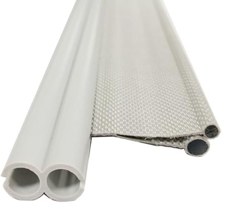 Awning Drive-Away Kit 6mm-6mm-4mm Kador Strips Connector with 6Pcs 50cm 'Figure of 8' Awning Rail Channels Universal for All Campervan/Motorhome/Caravan