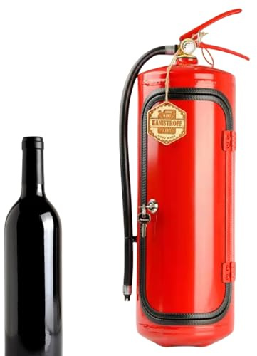 Fire Extinguisher Shape Bar - Fire Extinguisher Bar Whiskey Cabinet | Liquor Wine Storage Boxes | Wine Cabinet Desktop Decoration | Portable Wine Storage Box For Store Drinks And Snacks