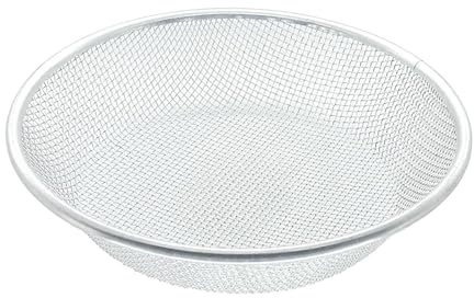 # Gartenerde für Kompost und 30 cm Durchmesser mit wählbaren Maschengrößen (2 mm/6 mm/10 mm), Gartengerät für Bodenkompost und Steinsiebung (B, Einheitsgröße)