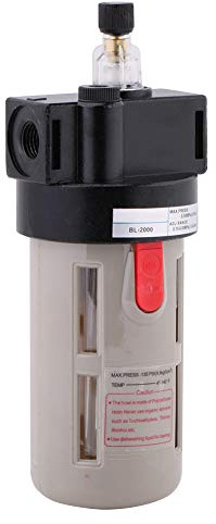 LUCKDANO Oiler degli Utensili Ad Aria, Lubrificatore dell'olio Compressore Aria Compressa Lubrificanti dell' Fonte di Lubrificatore G1/4 BL-2000 per Pneumatico